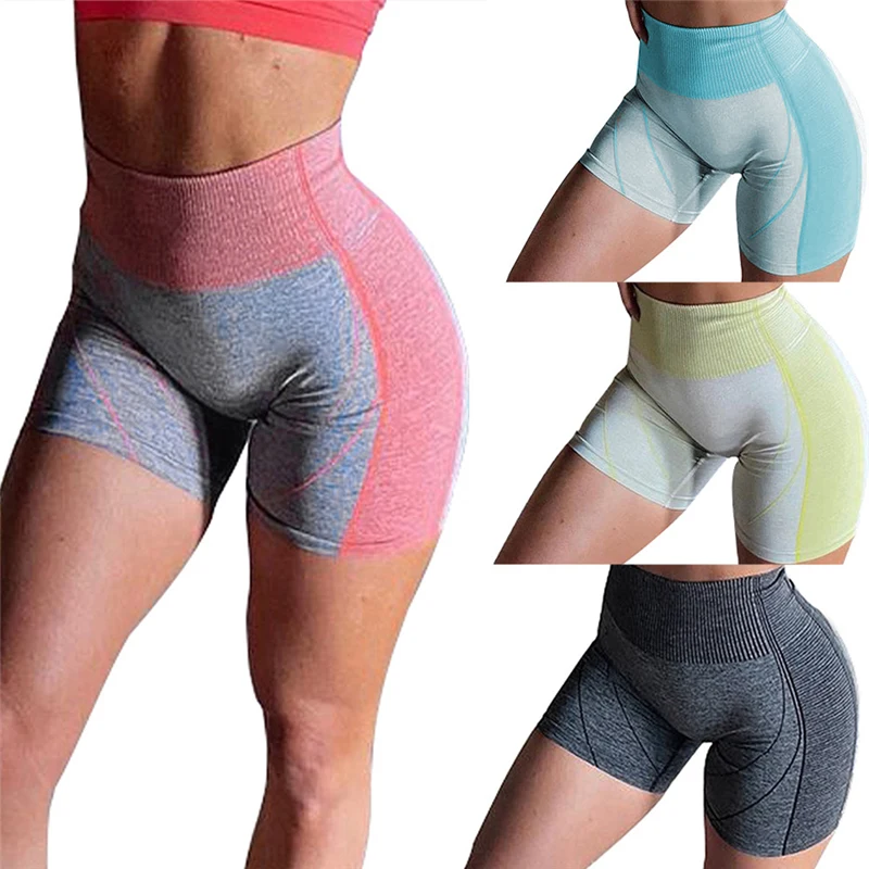 

Women Hips Push Up Yoga Shorts Sexy Bubble Butt Shorts New Seamless Gym Shorts Summer Quick Dry Shorts Workout Running Shorts