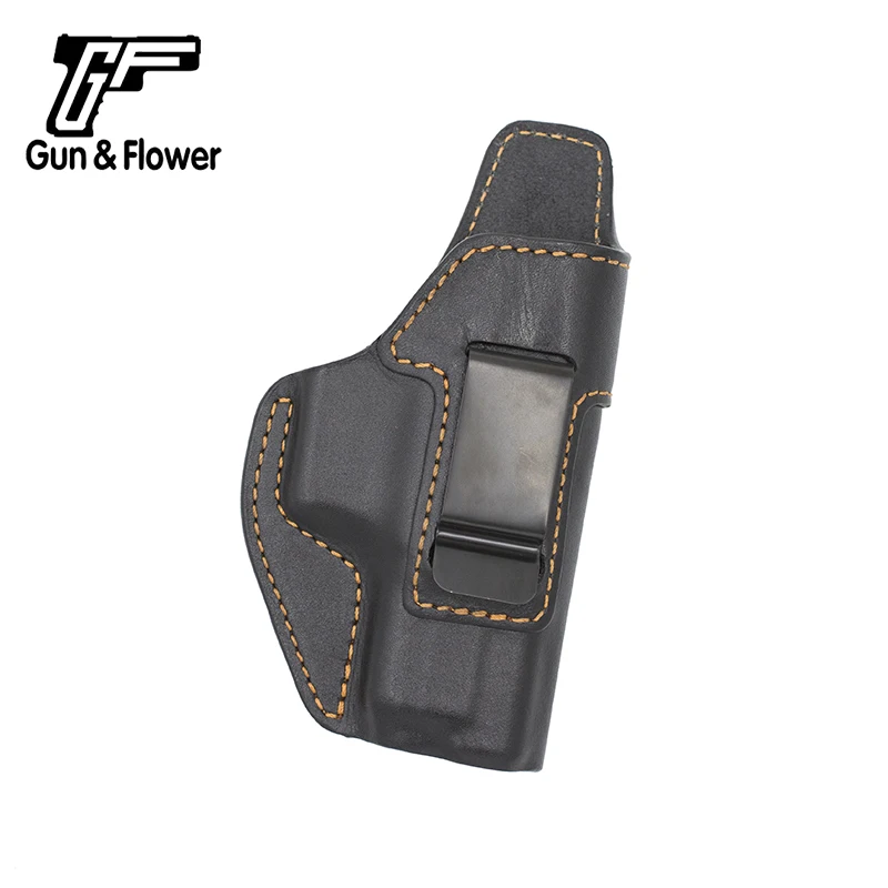 Пистолет с цветочным рисунком Springfeild XD 45 пистолет кожаный чехол IWB кобура для скрытого ношения Тактический Пистолет Аксессуары для 1,5 ''ремень