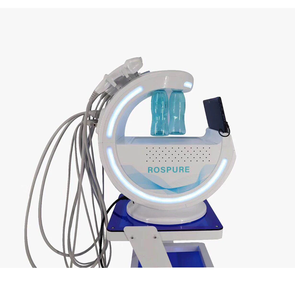 Многофункциональный 7 в 1 Новый волшебный зеркальный мониторинг aqua Face smart ice blue