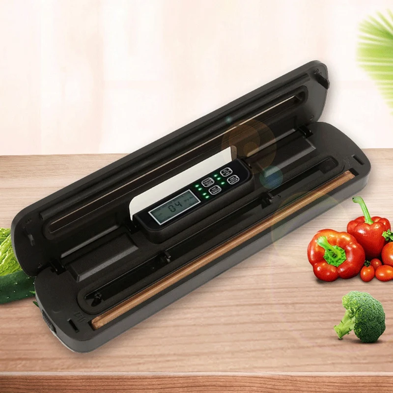 

Hot Vacuum Sealing Machine, Automatic Vacuum Bag Sealing Machine, Suitable for Dry and Wet Food, Saving Food Storage