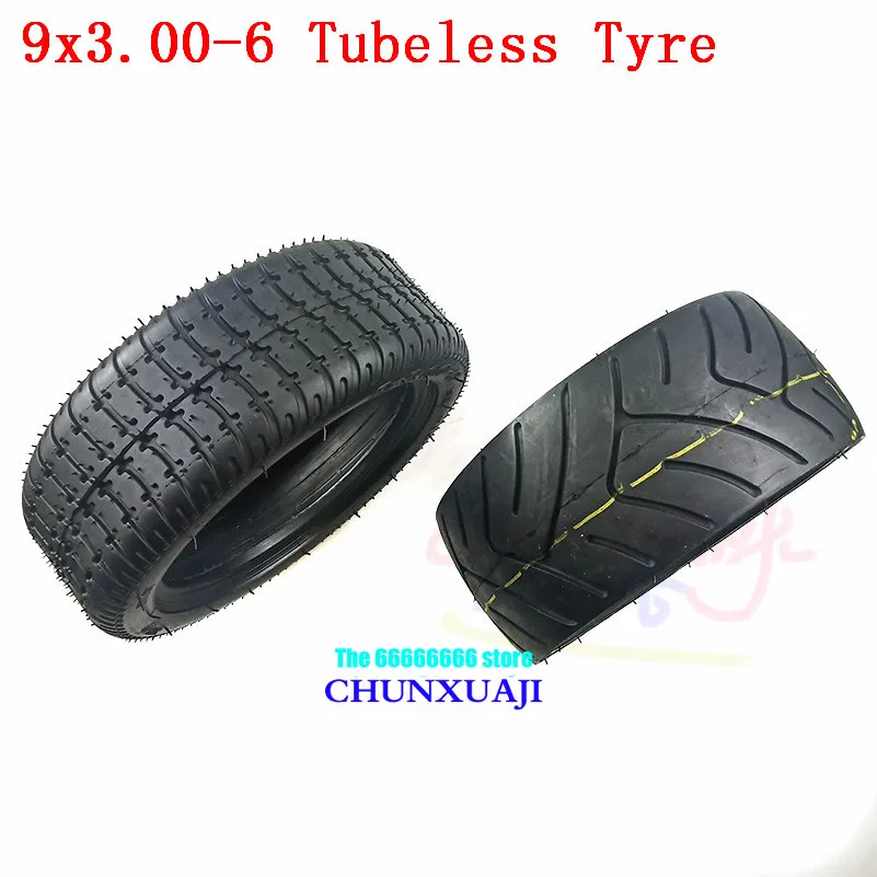 9x3.00-6 Электрический скутер бескамерная дорожная шина ступица двигателя