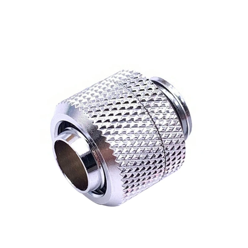 

8-Pack G1/4" Quick Tighten Compression Fitting for Soft Tubing, PC Water Cooling System Soft Tube Connectors