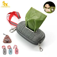 portable pet dog poop bag dispenser eco friendly biodegradable pick up bags dog accessories pet cleaning supplies waste bags