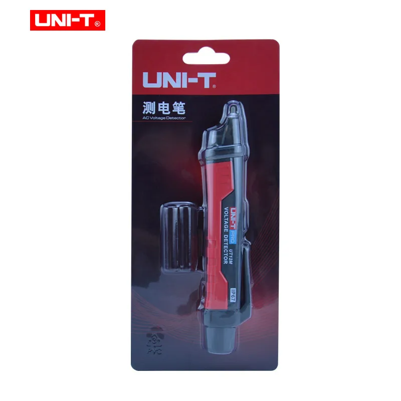 

UNI-T AC Voltage Detector Meter UT12E UT12M 24V/90V-1000V Non-Contact Tester Pen Socket Volt Current Electric Test Pencil
