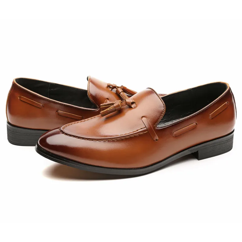 Мужские классические туфли формальные деловые мужские оксфорды обувь для