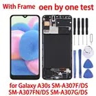 ЖК-экран 6,4 дюйма для Samsung Galaxy A30s + дигитайзер в сборе с рамкой для Galaxy A30s SM-A307FDS SM-A307FNDS SM-A307G
