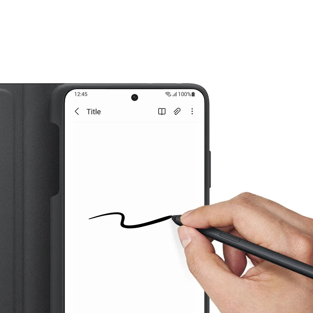 Samsung-funda de espejo Original para SAMSUNG Galaxy S21 Ultra, 5G, s-pen, s-view, inteligente-4