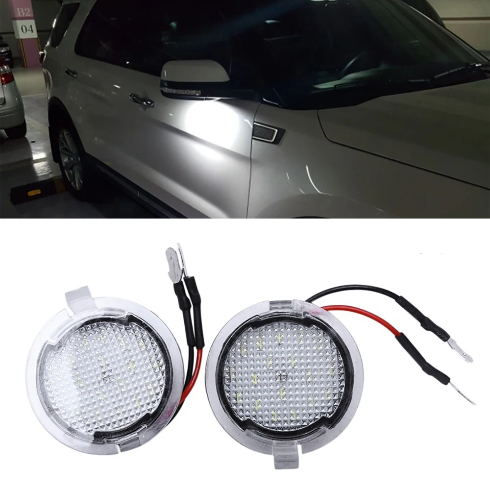 2 шт. подсветка для автомобиля Ford F150 Raptor Edge Explorer Flex Fusion Lincoln Navigator Mark LT MKX 12 В |