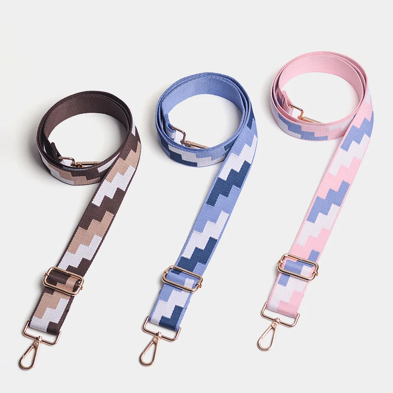 Ellovado Panelled Bag Gift Women Shoulder Bag  Bags Belt Adjustable Wide Strap Bag Part Accessories Female Crossbody Bag Strap