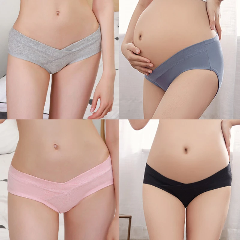 U-образное Нижнее Белье для беременных женщин хлопковое бесшовное дышащее нижнее