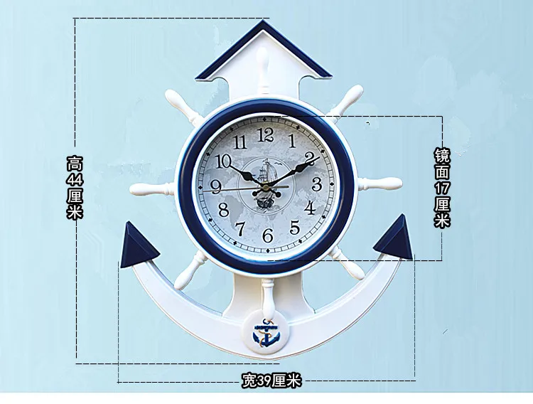 Настенные часы в стиле ретро декоративные креативные Светящиеся винтажном для