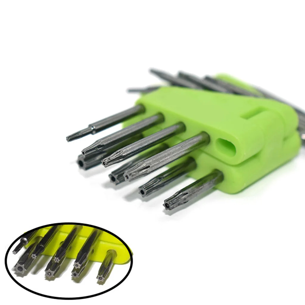 

： Small Torx Screwdriver Set, With T5 T6 T7 T8 T9 T10 T15 T20 Screwdrivers Precision Repair Kit for Computer, Smartphone