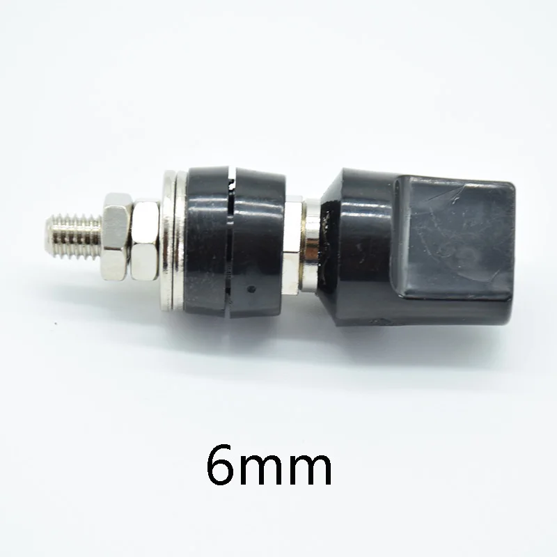 1 шт. M6 * 60 клемма для переплета 6 мм плоская из чистой меди 4 разъем банана/40А