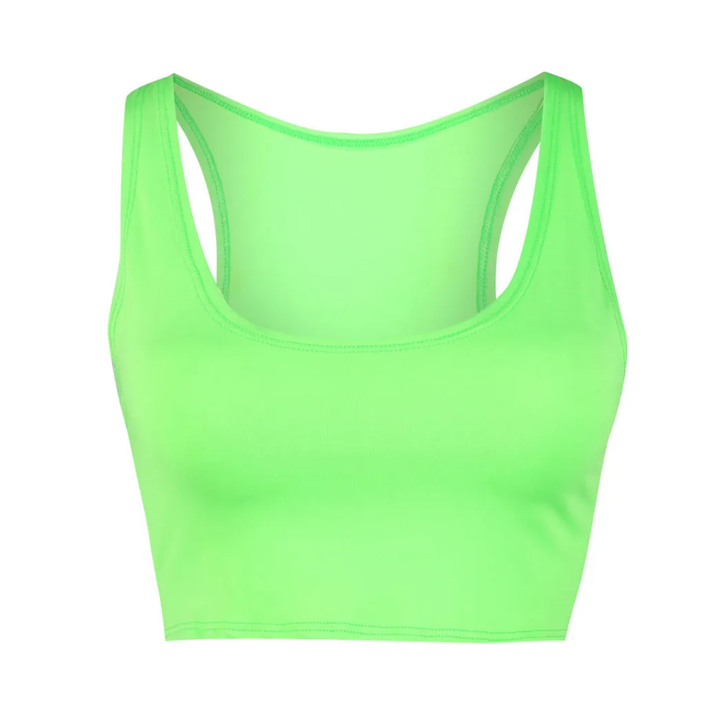 Women Refiective Bodycon Push Up Training Yoga Set Sleeveless Elastic Cycling Sports Activewear Suspenders Vest Tops Tracksuit | Спорт и