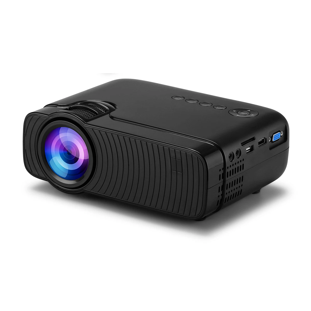 Мини проектор светодиодный 236 дюйма 1080P 3500 люкс 50000 часов работы|Компьютерные