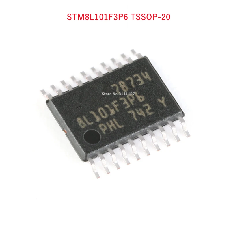 

5 шт./лот STM8L101F3P6 8-битный микроконтроллер чип 8K флэш-память SMD TSSOP20