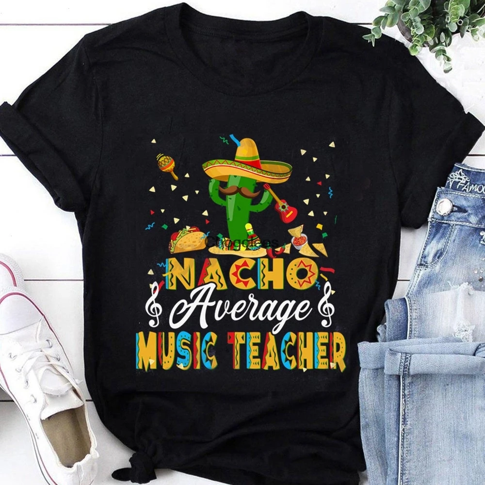 Подарок 2021 shirtNacho средний музыкальный учитель команда учителей радость shirtLove