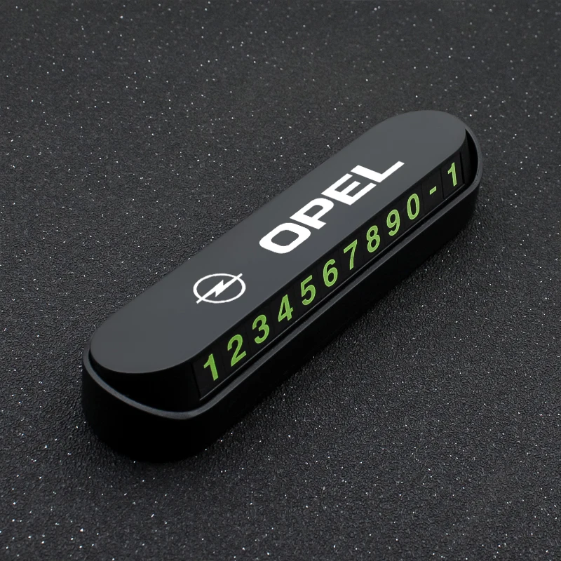 1 шт. автомобильный Стайлинг карточка с телефоном для временной парковки номер