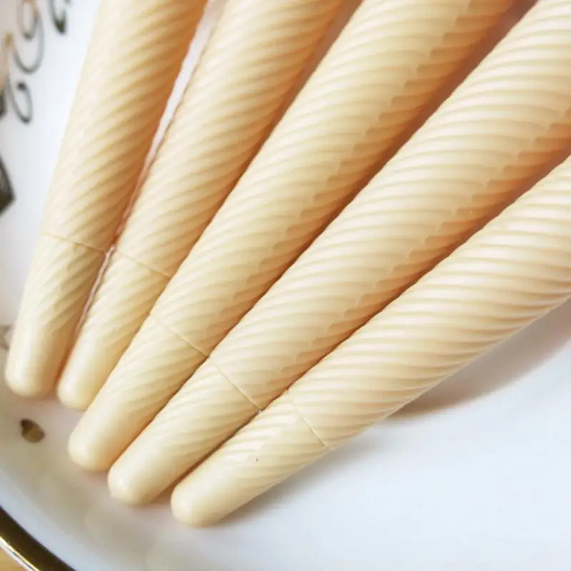 Милая Шариковая ручка в форме трубки 12 шт. и 6 цветов трубка рандомный выбор для