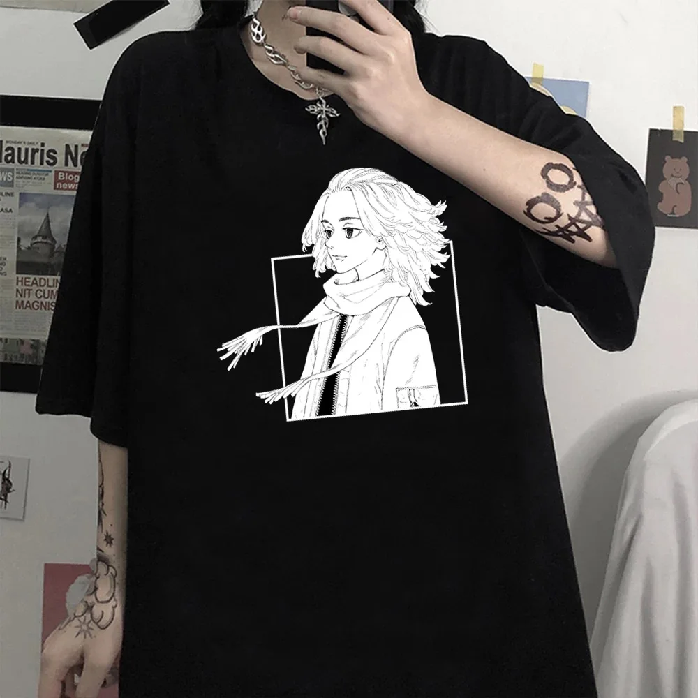 

Футболка унисекс с принтом Токийский Мстители Mikey, свободная одежда с коротким рукавом