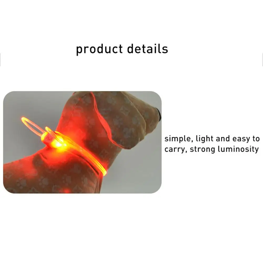 Высокое качество 1 шт. многоцветный светодиодный ошейник для домашних животных