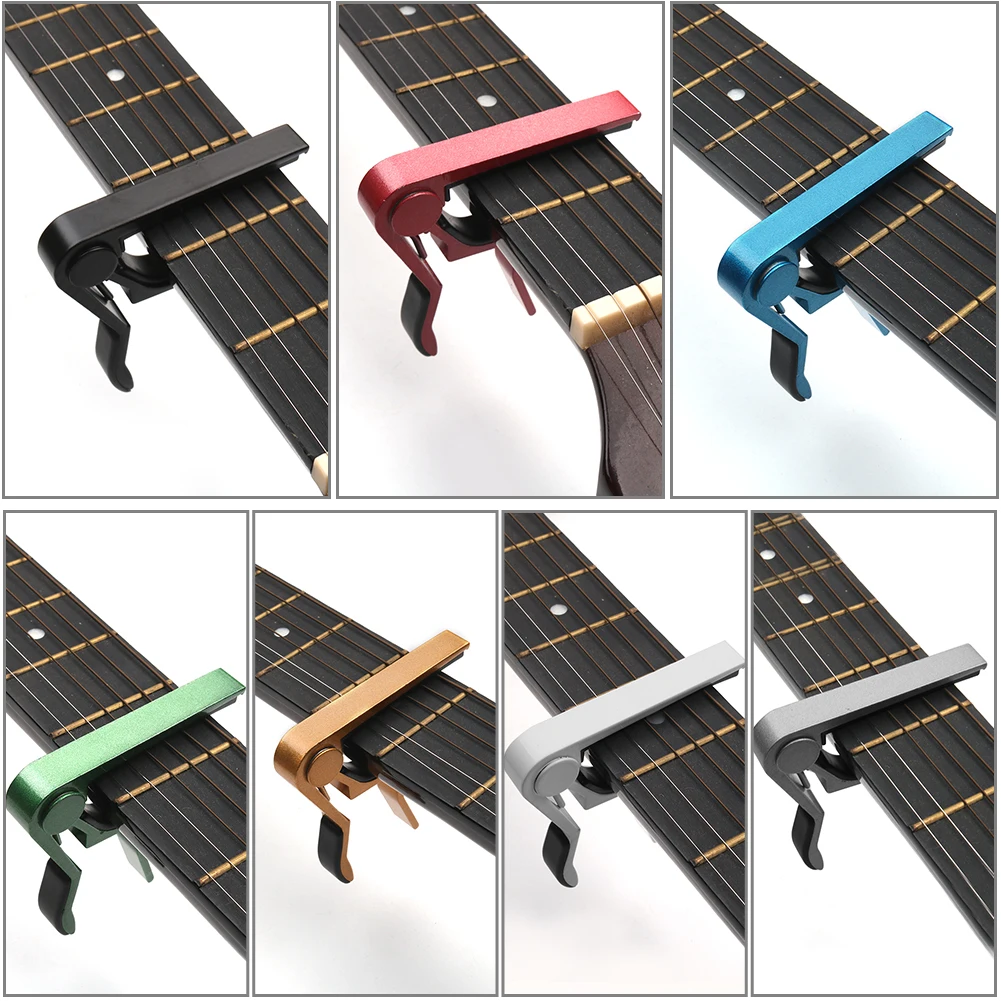 1 шт. Универсальный Капо Аксессуары для гитары быстрой смены Зажим ключ