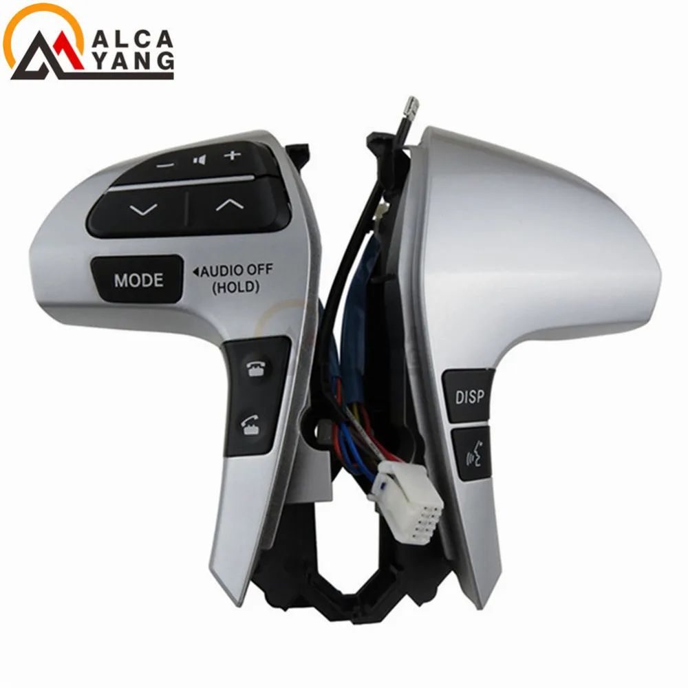 

Bluetooth Audio Steering Wheel Switch 84250-0E260 For Toyota Camry Highlander Hilux Corolla Innova