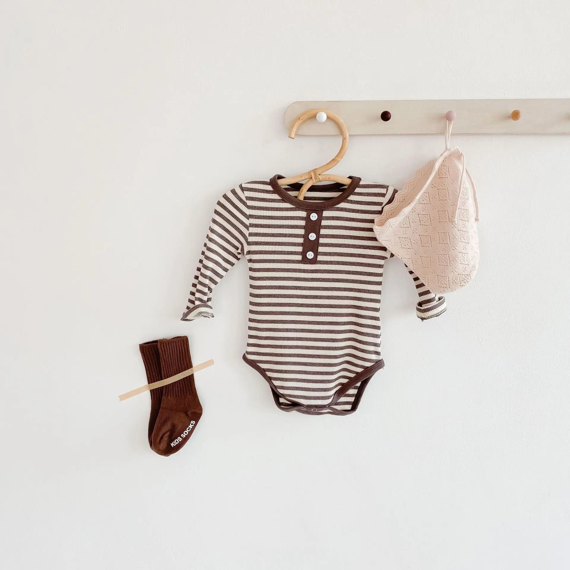 0-24M Baby Striped Romper Long-sleeved Baby Boy Girl Clothes Newborn Baby Jumpsuit Infant Clothing Outfit