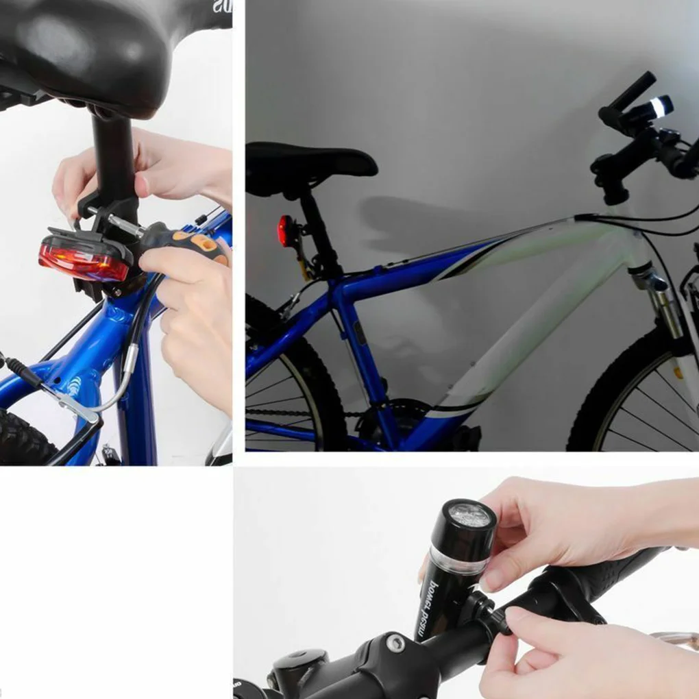 

Waterproof Bicycle Front Back Light Set Tail light Road MTB Mountain Bike Rear Light Lamp Cycling Lantern Flashlight