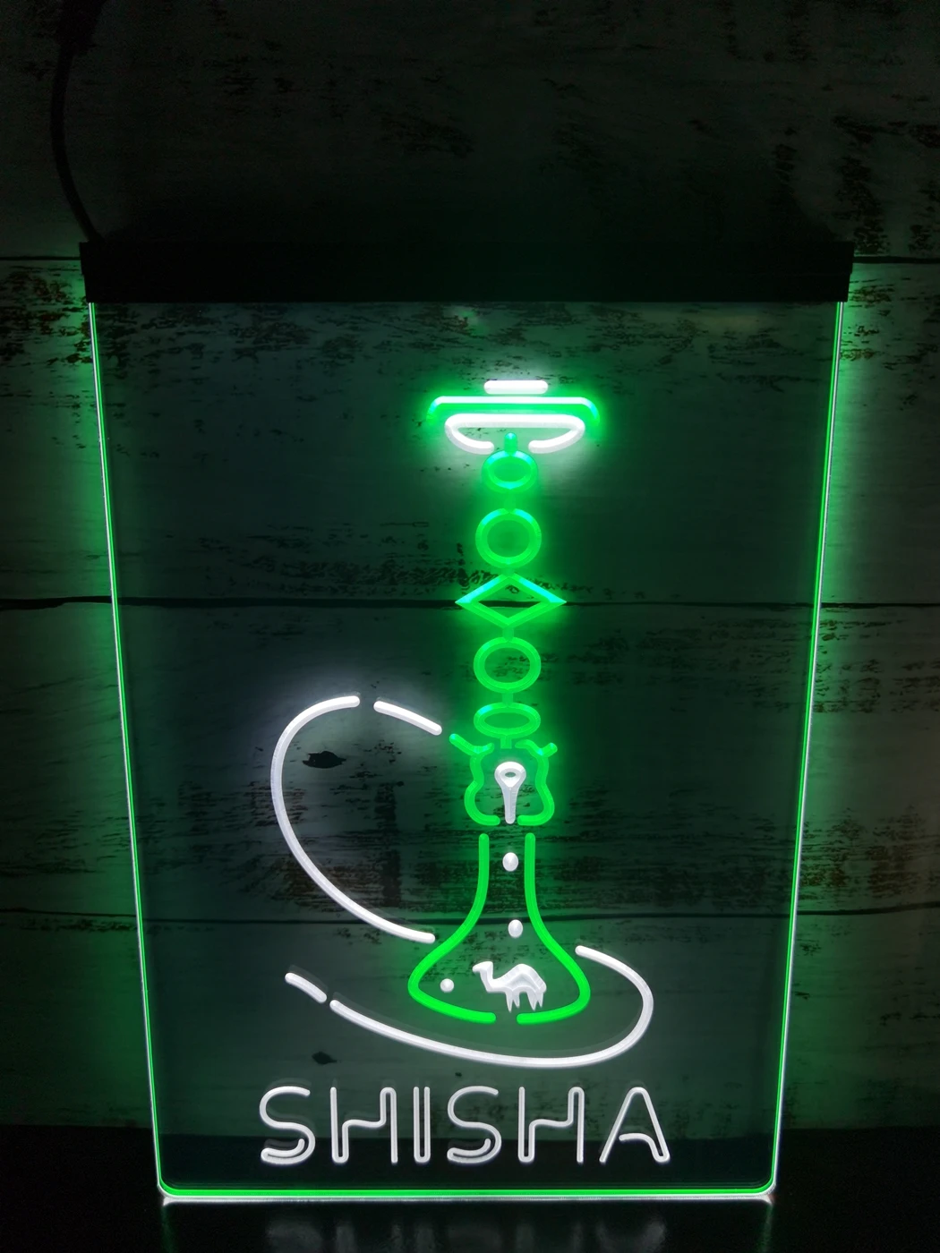 Hookah Shisha Shop Home Room Man Cave Decoration Dual Color LED Neon Sign -1S017 |