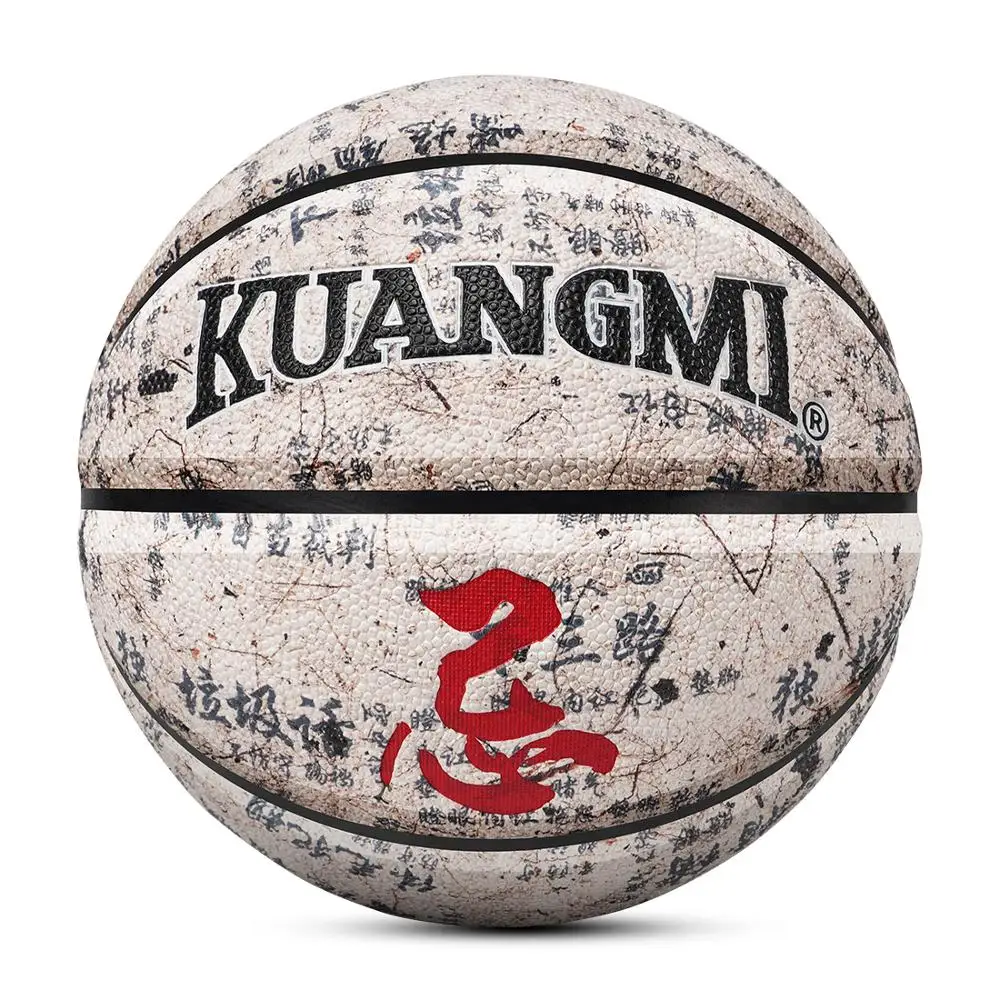 

Kuangmi снаряжение мяч Мужские t Размер 7 мужские баскетбольные матчи уличные гигроскопические износостойкие полиуретановые прочные Спортивн...