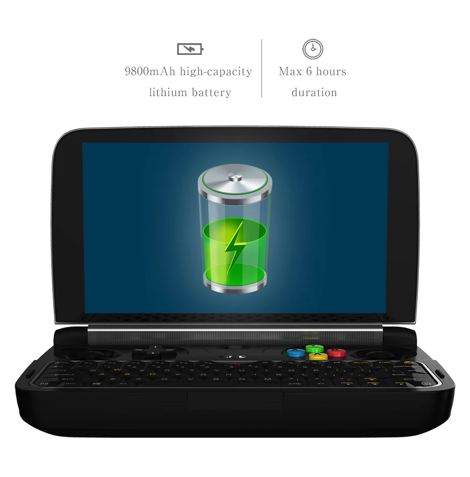 GPD WIN 2 геймпад планшетный ПК Intel m3-8100y четырехъядерный 6,0 дюймов 1280*720 Windows 10 8 ГБ/256 ГБ SSD геймпад игровой плеер