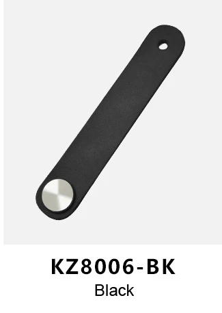14cm single nail Багажная Ручка ящика двери кухонного шкафа Ручка из натуральной кожи черный коричневый мебельные ручки комод ручки для ящика шкафа - Цвет: 14cm single nail
