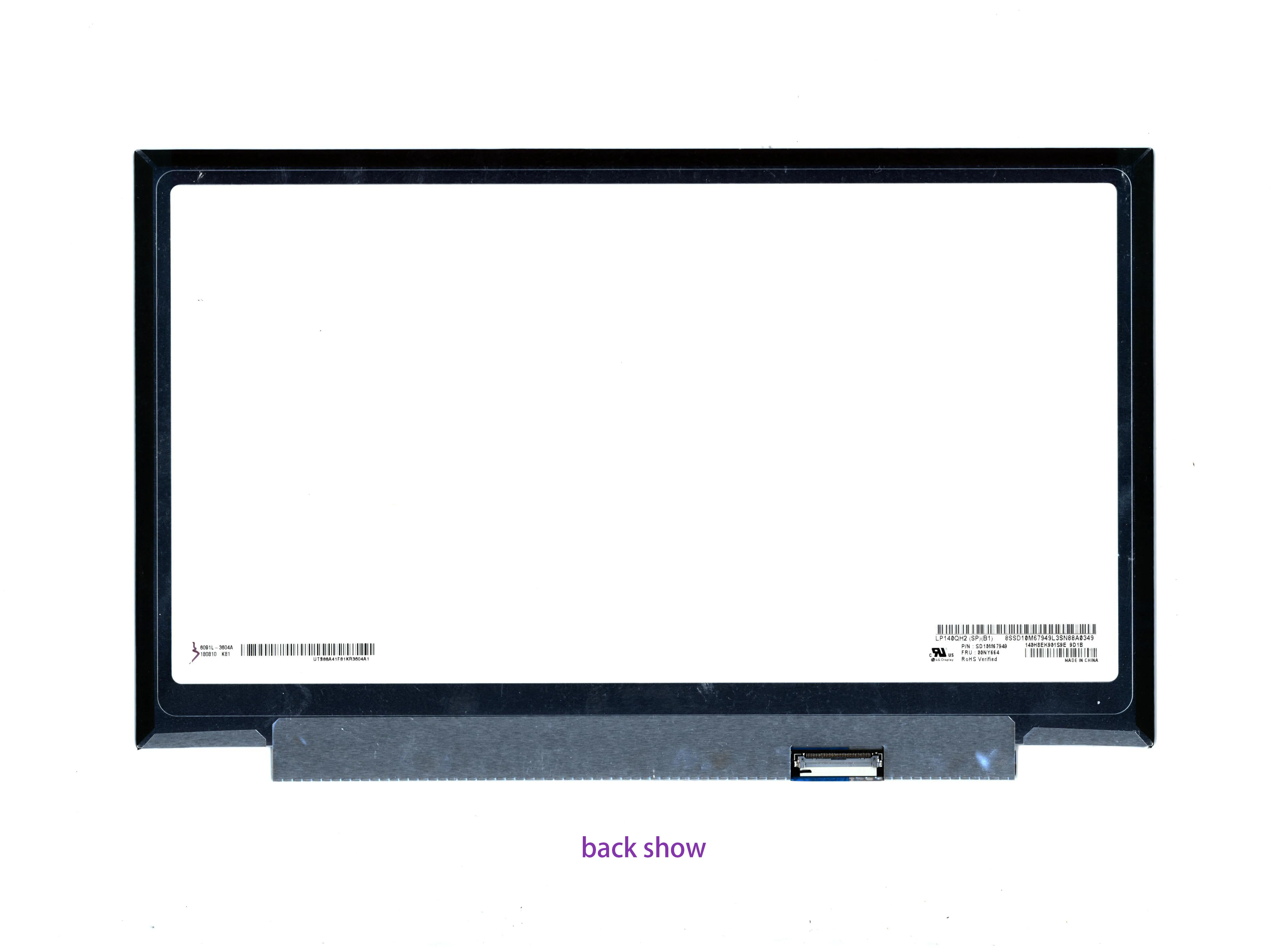 LP140QH2-SPB1 LP140QH2-(SP)(B1) для lenovo Thinkpad T480 14,0 ЖК-дисплей экран монитор QHD 3K 2560*1440 ips eDP 40pin