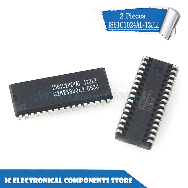 

New original 2pcs/lot IS61C1024AL-12JLI IS61C1024AL-12 IS61C1024AL SOJ-32
