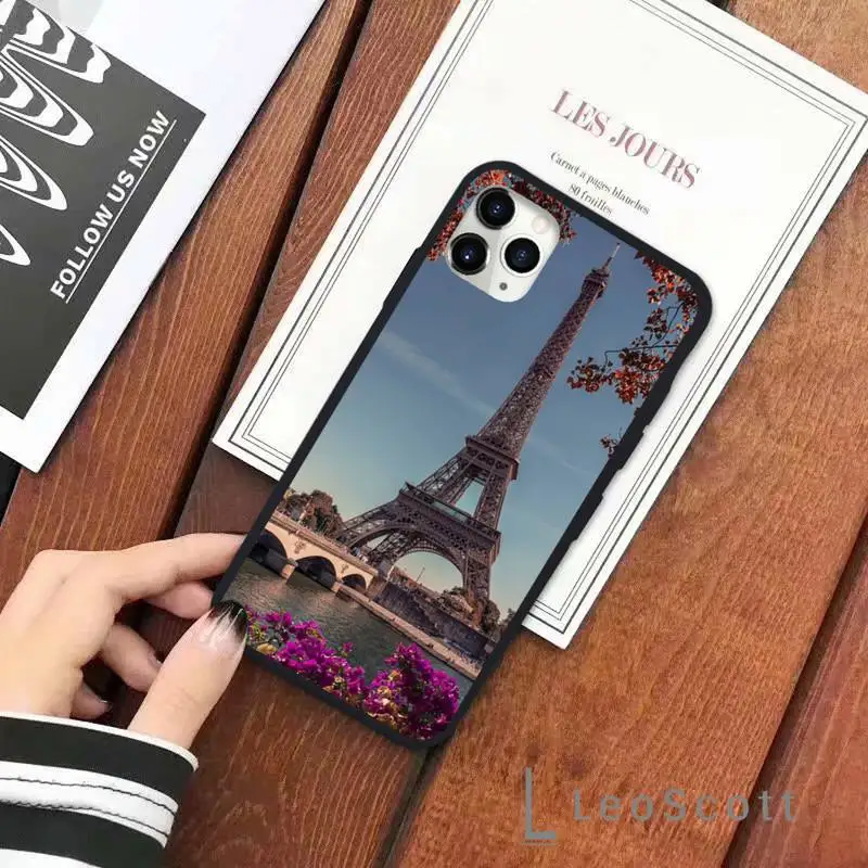 

Paris Eiffel Tower IRON Phone Case for iPhone 11 12 pro XS MAX 8 7 6 6S Plus X 5S SE 2020 XR Soft silicone