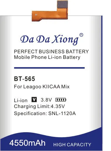 BT 565 4550mAh запасные батареи для Leagoo KIICAA Mix T5 T5C батарея смартфона + Бесплатный