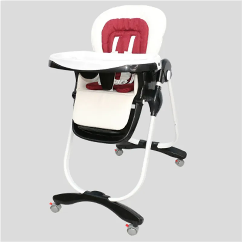 

LazyChild Foldable Children's Dining Chair Multifunctional Children Baby Table Adjustable Dining Seat 2021 New Dropshipping