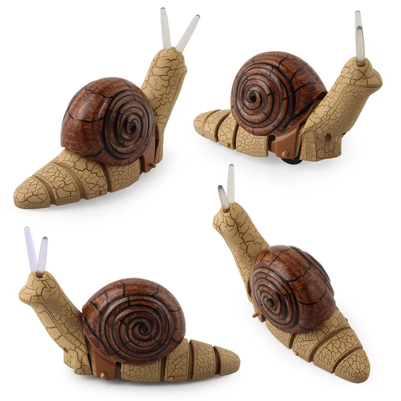 

Infrared Remote Control Animals Funny Realistic Snail Toy RC Animal Model Kid Game Prank Props Intellectual Development robot