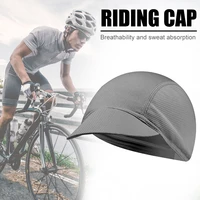 riding cycling cap protection summer elastic hat biking solid color mesh outdoor sun portable%c2%a0dustproof cycling parts