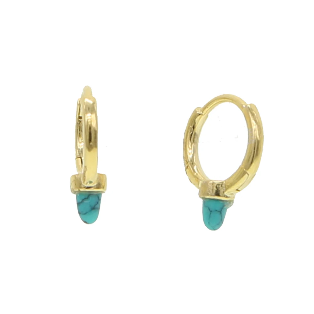 Новейшие серебряные серьги кольца выложенные опалом бирюзовые камни для женщин