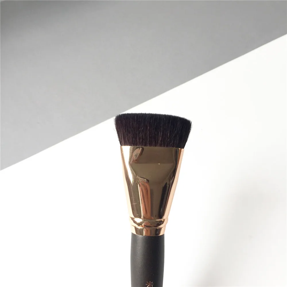 Плоская кисть для макияжа MyDestiny 024 из козьей шерсти многофункциональная