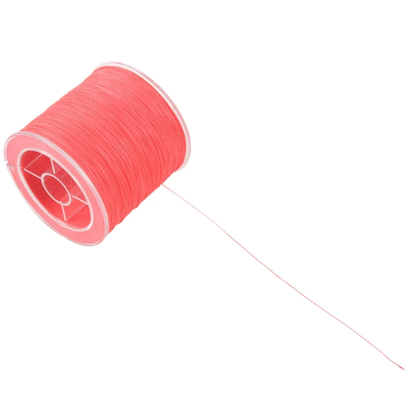 500 м 50 фунтов красочные 4 нити Multifilament PE плетеная леска (красный) | Спорт и