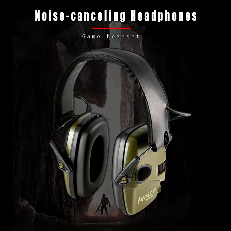 

VIP LINK Tactical Electronic Shooting Earmuff Outdoor Sports Anti-noise Headset Impact Sound Protective Headset