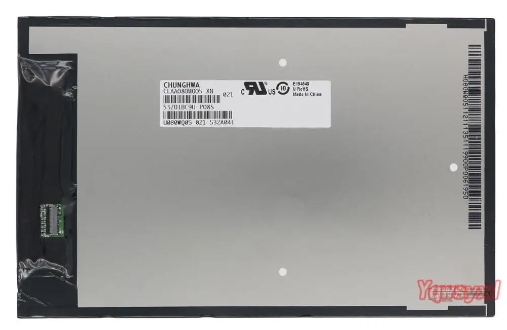 Yqwsyxl 8 inchLCD панель экрана CLAA080WQ05 для Lenovo IdeaTab A5500 A5500F запасные части ремонта и