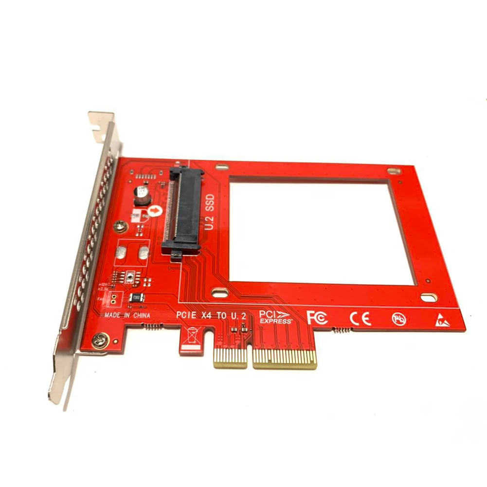 Адаптер PCI-E X4 для NVME Intel P3700/3600/4500/750 2 5 дюйма NVMe U.2 жесткий диск SSD SF8639 | Компьютеры и