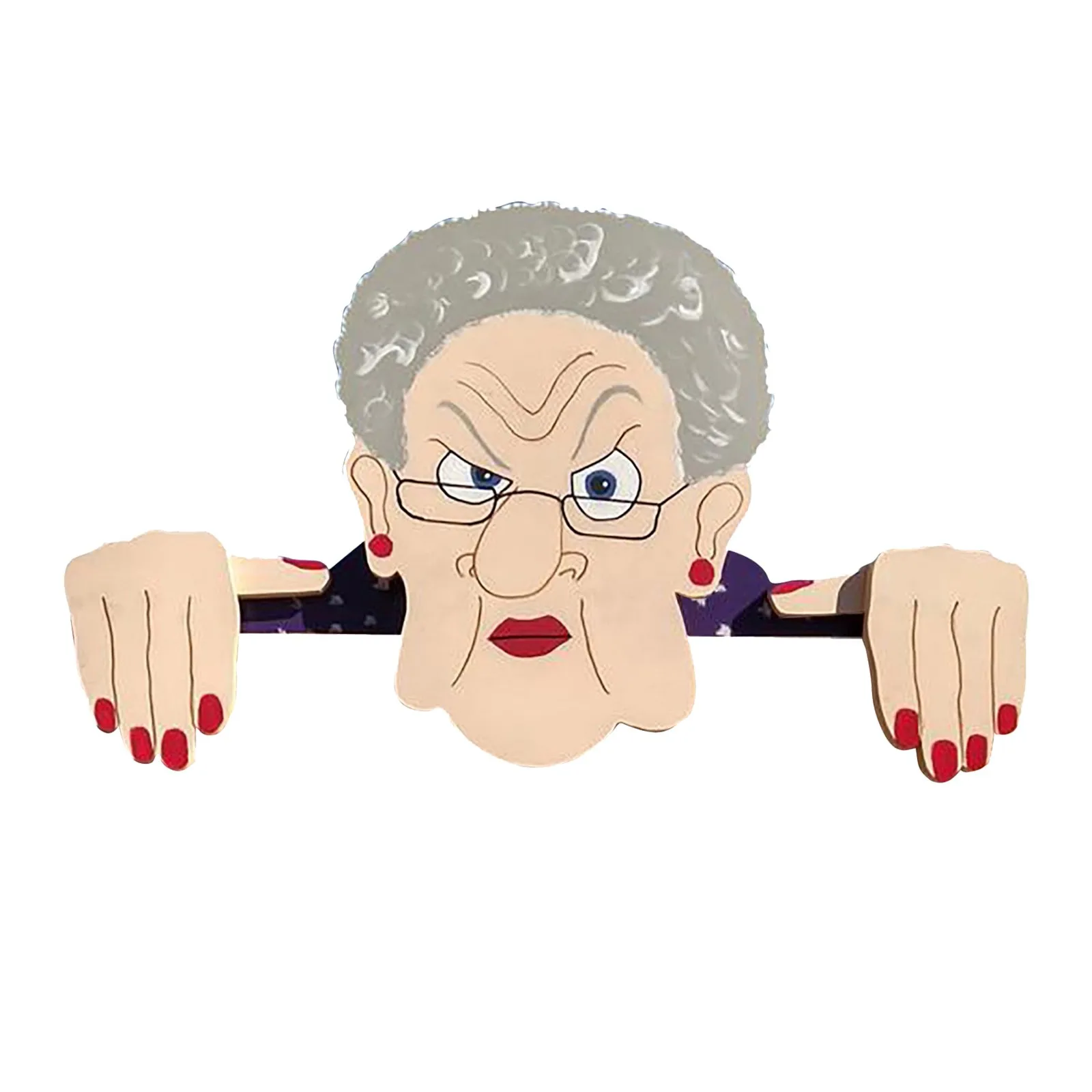 Иллюстрация сада украшение забора злый старик и леди искусство ферма для двора