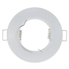 10 шт. современный алюминиевый белый никелевый Встраиваемый прожектор поверхностный монтажный каркас MR16 GU10 цоколь осветительный прибор