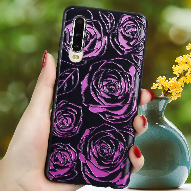 Для huawei Y5 Y6 Y7 Prime 2019 чехол 3D для P30 Pro Lite из термопластика черный 2018 | Мобильные
