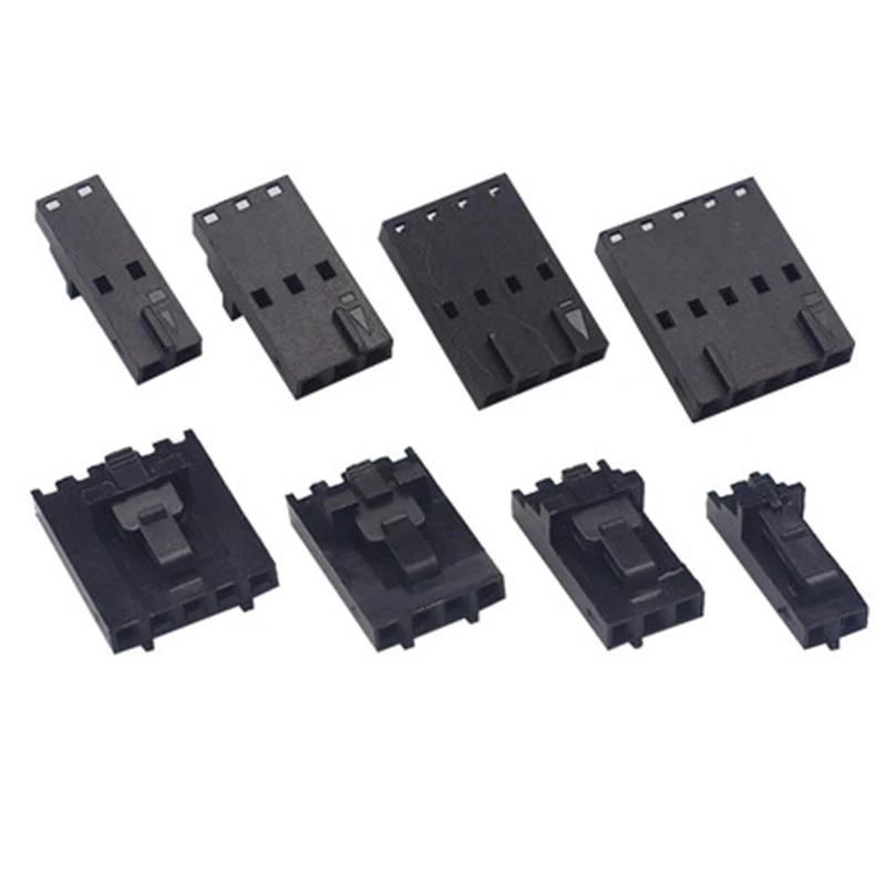 20 штук MX2.54 Dupont разъем 2/3/4/5/6Pin с ремешком и пряжкой однорядные 2 54 мм Корпус |